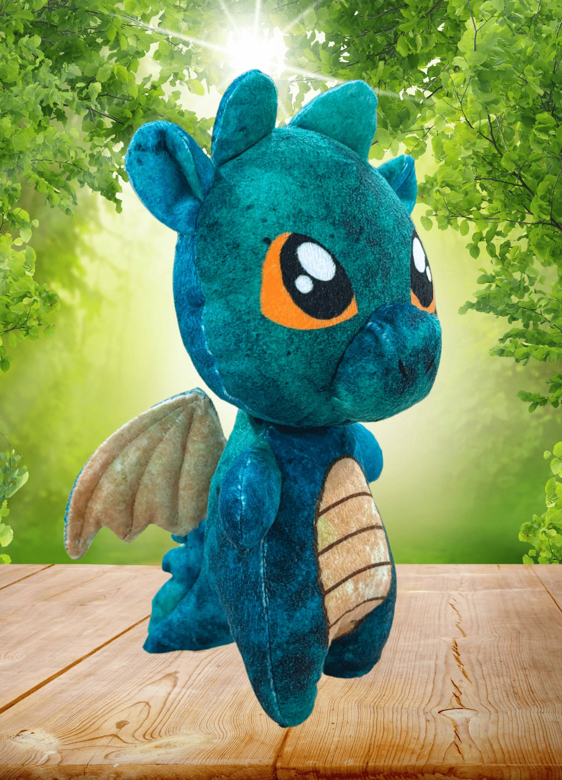 Blake the Blankie Dragon - Ready-Made Plushies - Image 3
