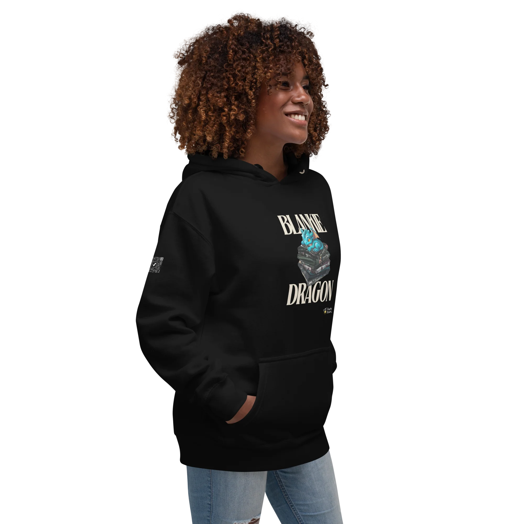 Blankie Dragon Supersoft Hoodie - Image 3