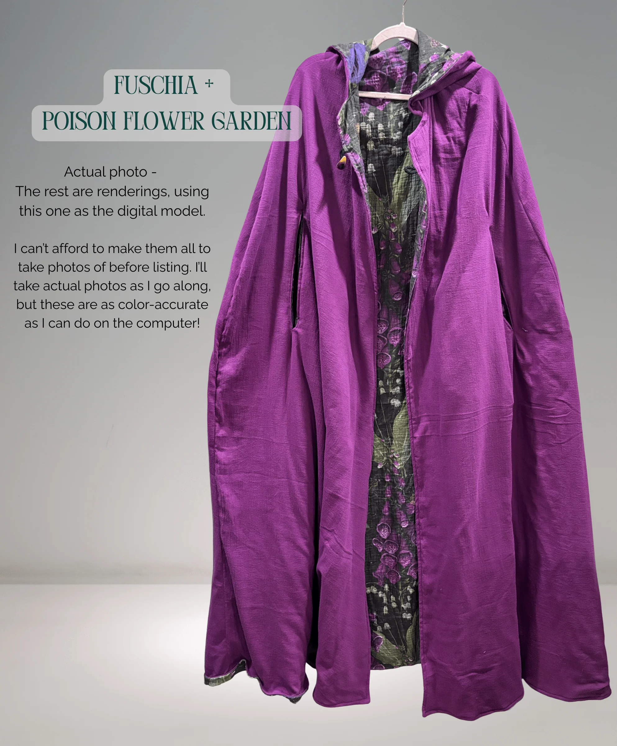 Custom Cotton Cloak - Image 4