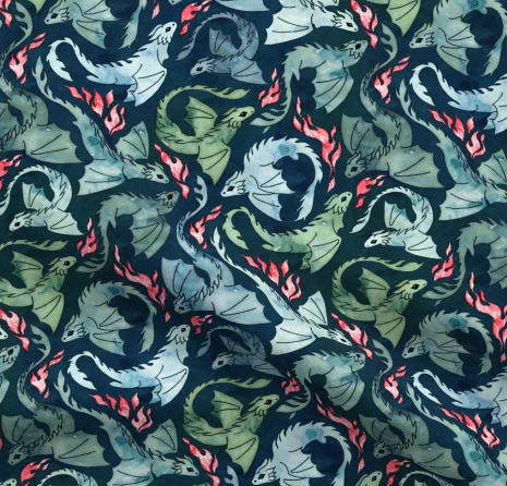 Custom Grownup Blankies - Dragon Collection, Minky Blanket - Image 22