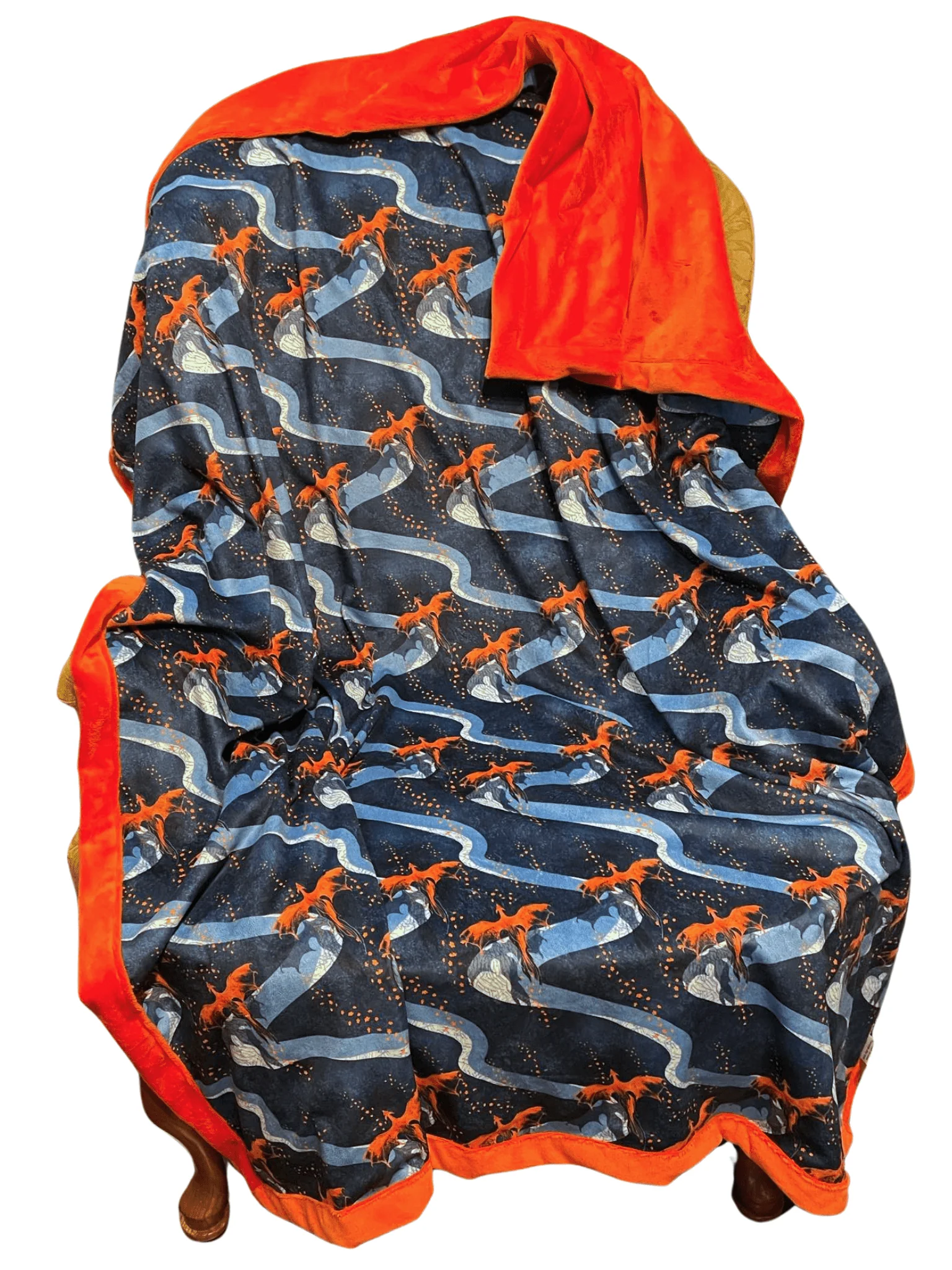 Custom Grownup Blankies - Dragon Collection, Minky Blanket - Image 35