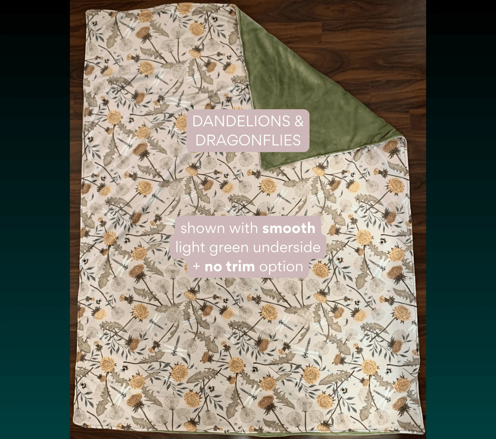 Custom Grownup Blankies - Light Collection, Minky Blanket - Image 12