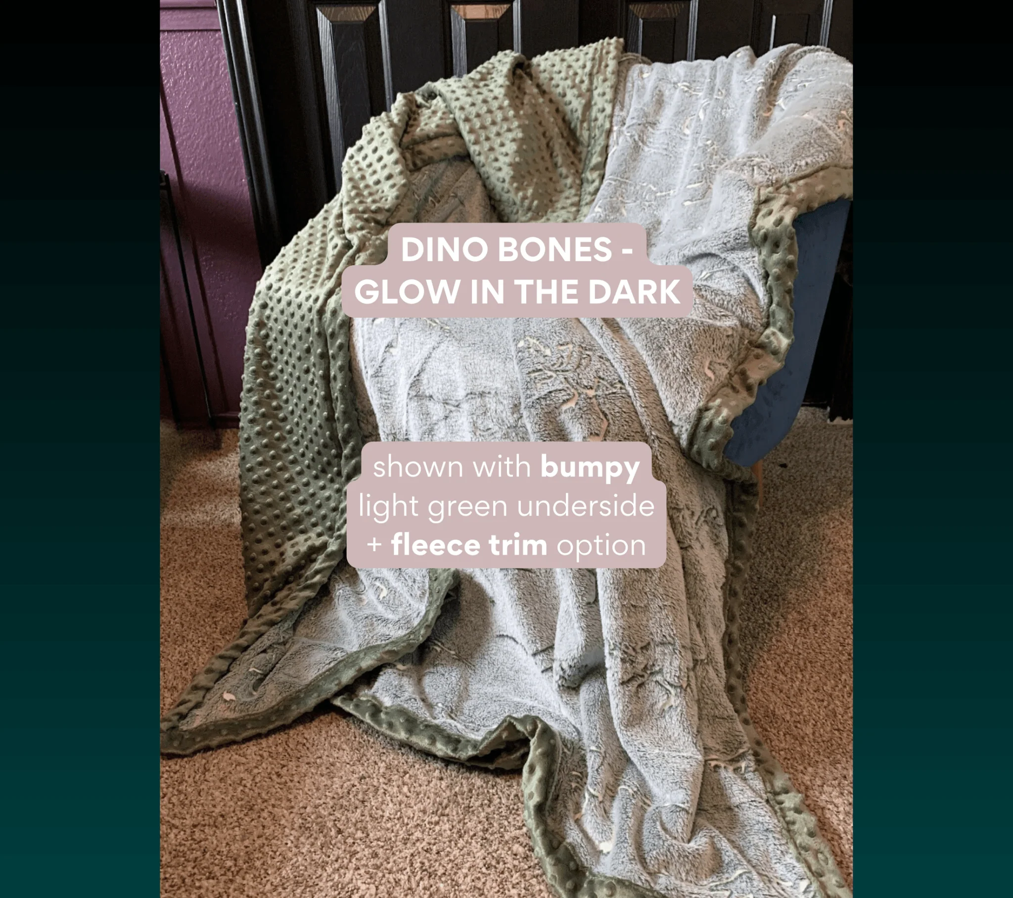 Custom Grownup Blankies - Light Collection, Minky Blanket - Image 19