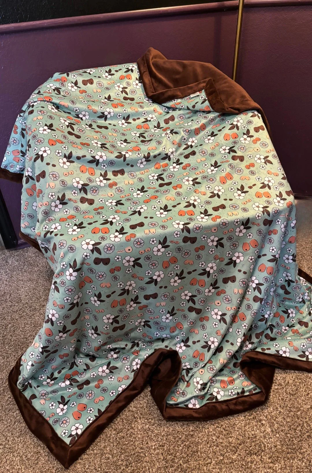 Custom Grownup Blankies - Spicy Collection Minky Blanket - Image 9