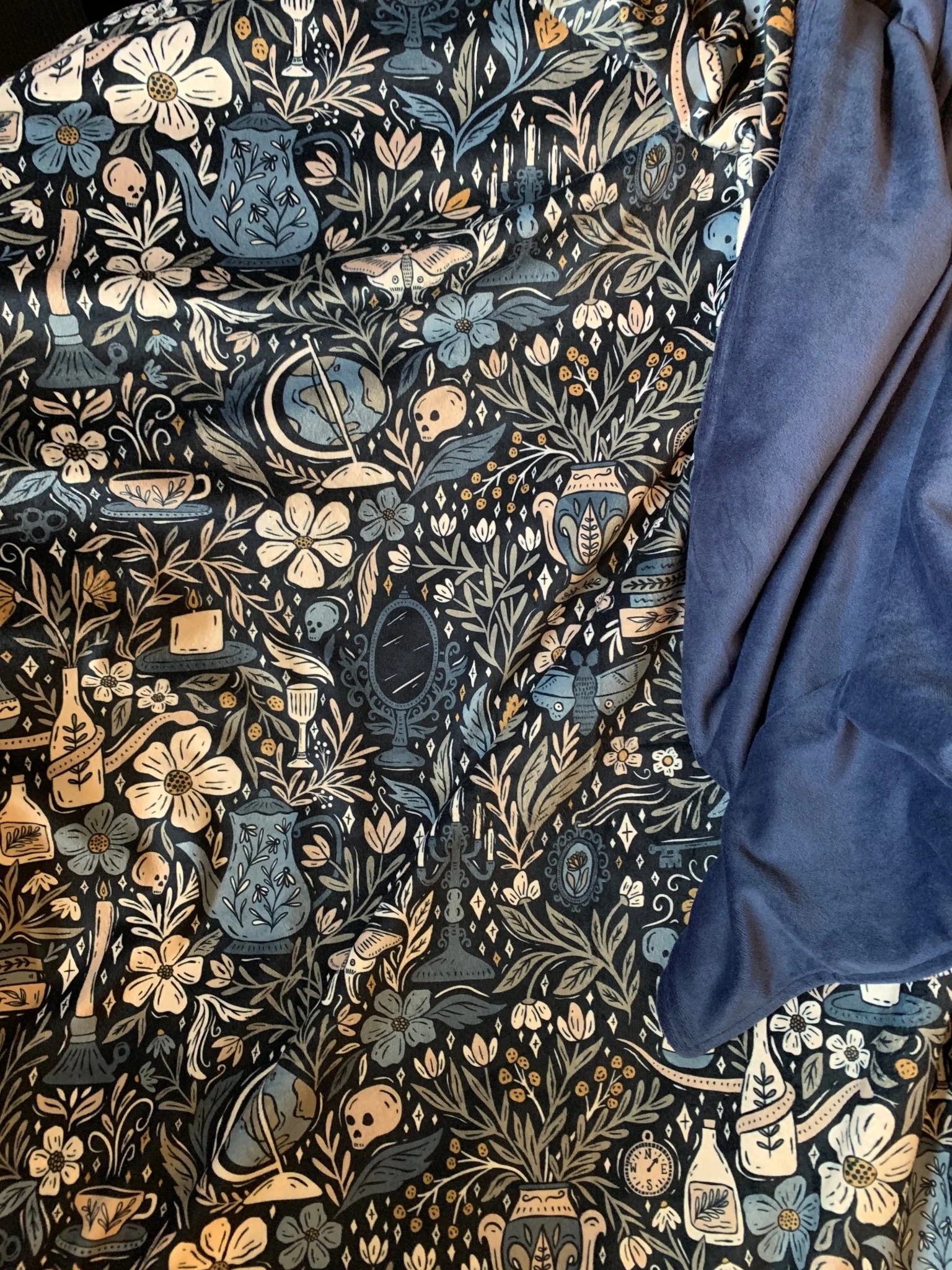 Custom Grownup Blankies - Dark Collection, Minky Blanket - Image 53