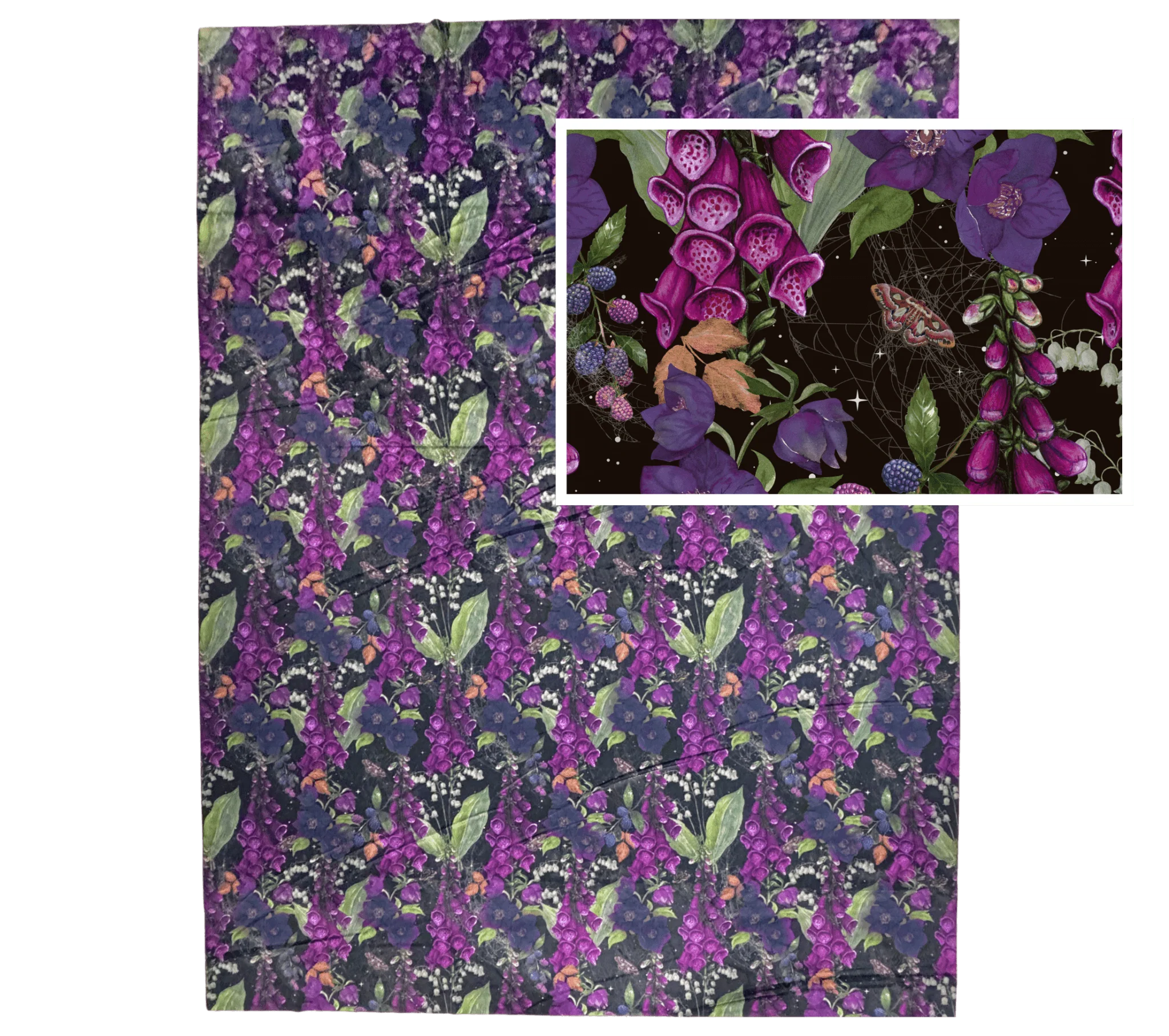Custom Grownup Blankies - Dark Collection, Minky Blanket - Image 80