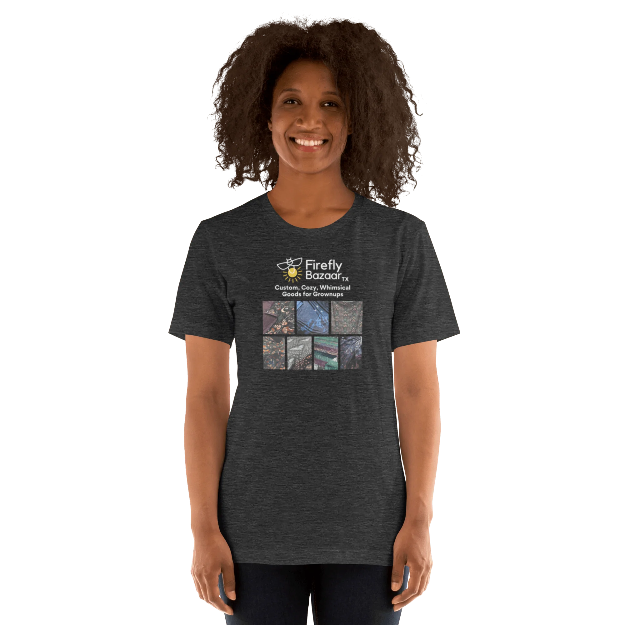 Firefly Bazaar Print Grid T-shirt - Image 11