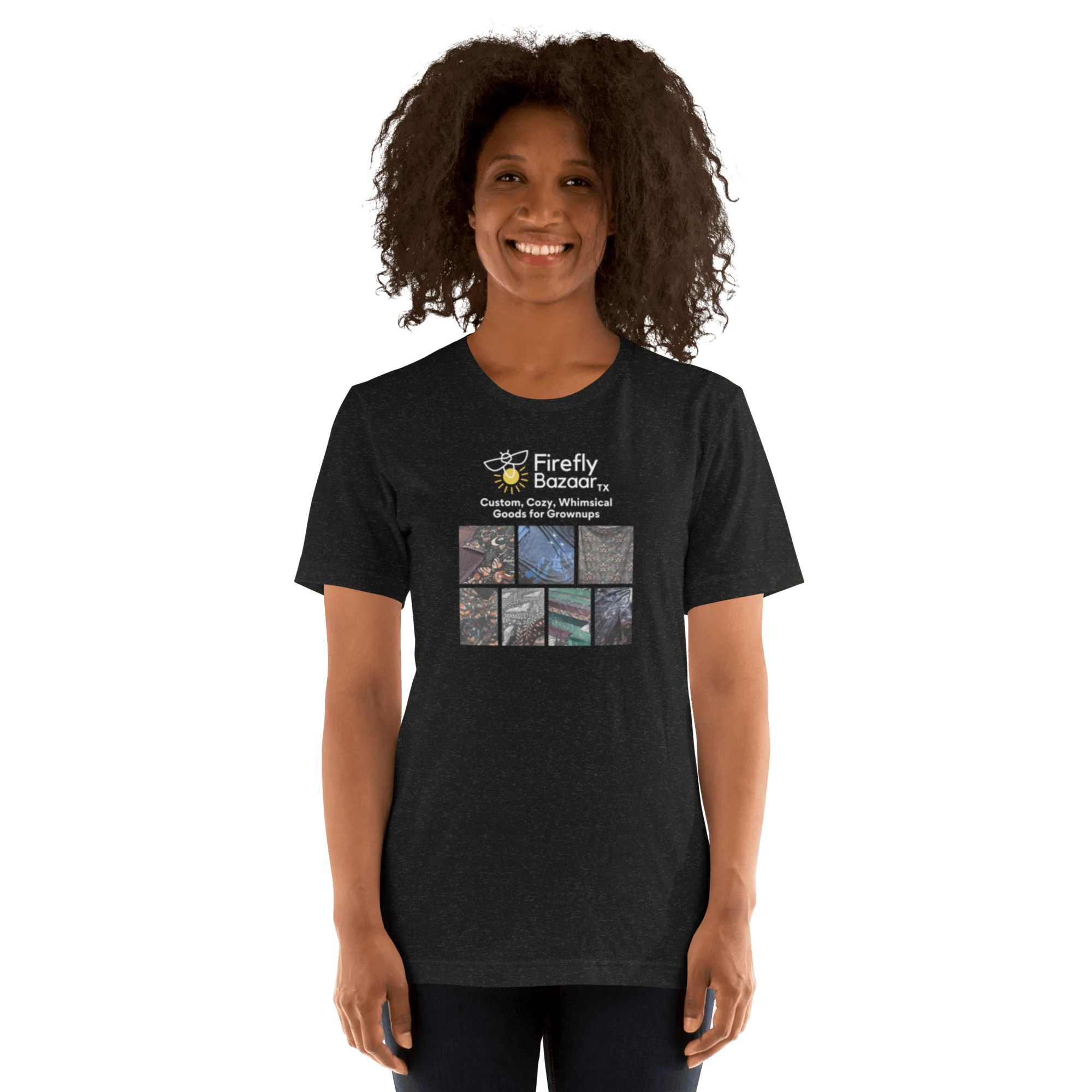 Firefly Bazaar Print Grid T-shirt - Image 7