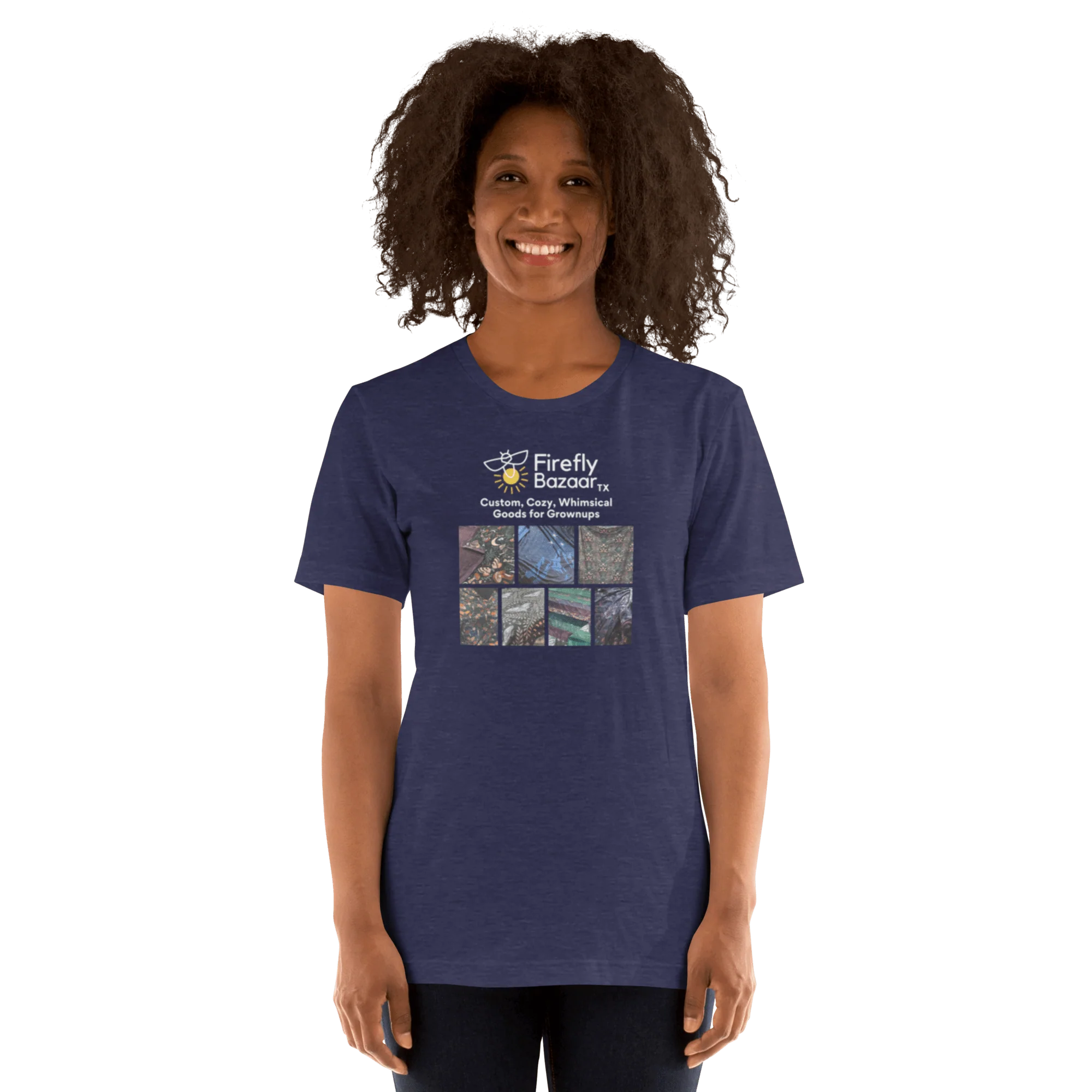 Firefly Bazaar Print Grid T-shirt - Image 9