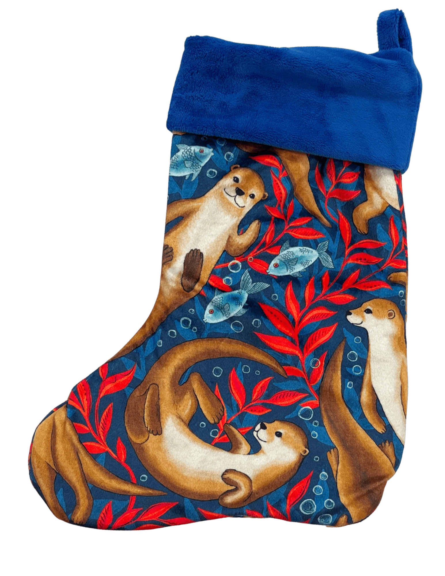 Stockings - Handmade Christmas Stockings, made from Upcycled Minky Scraps - Image 5