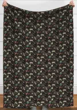 Custom Grownup Blankies - Nerdy & Fandom Collection, Minky Blanket - Image 30