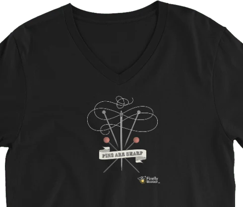 Pins are Sharp Tee - Image 3
