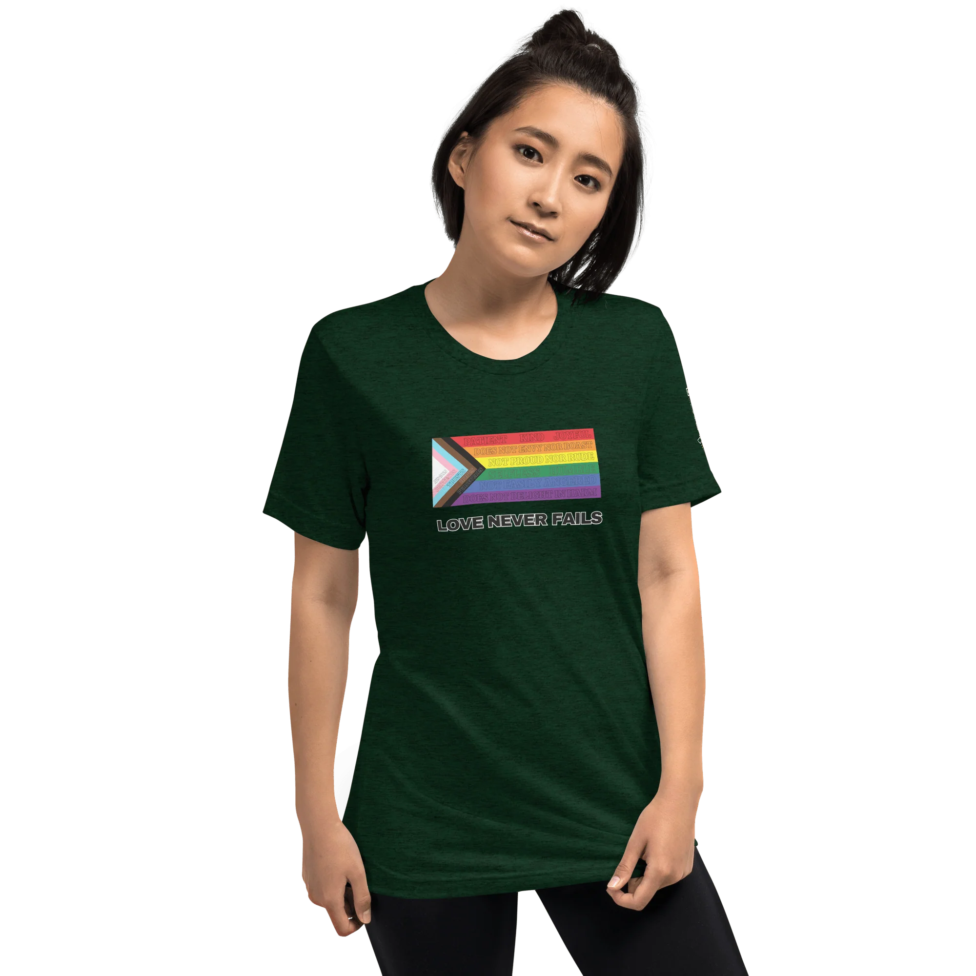 Love Never Fails T-shirt - Image 10