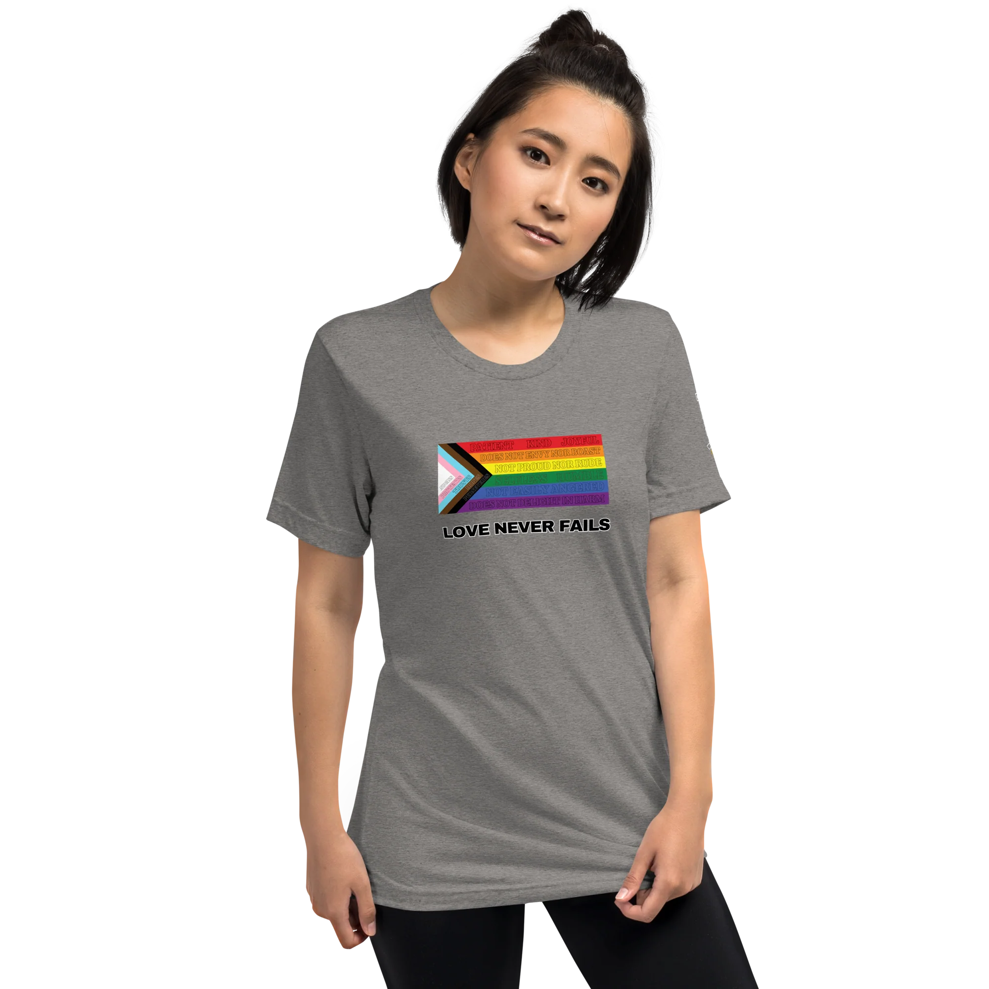 Love Never Fails T-shirt - Image 14