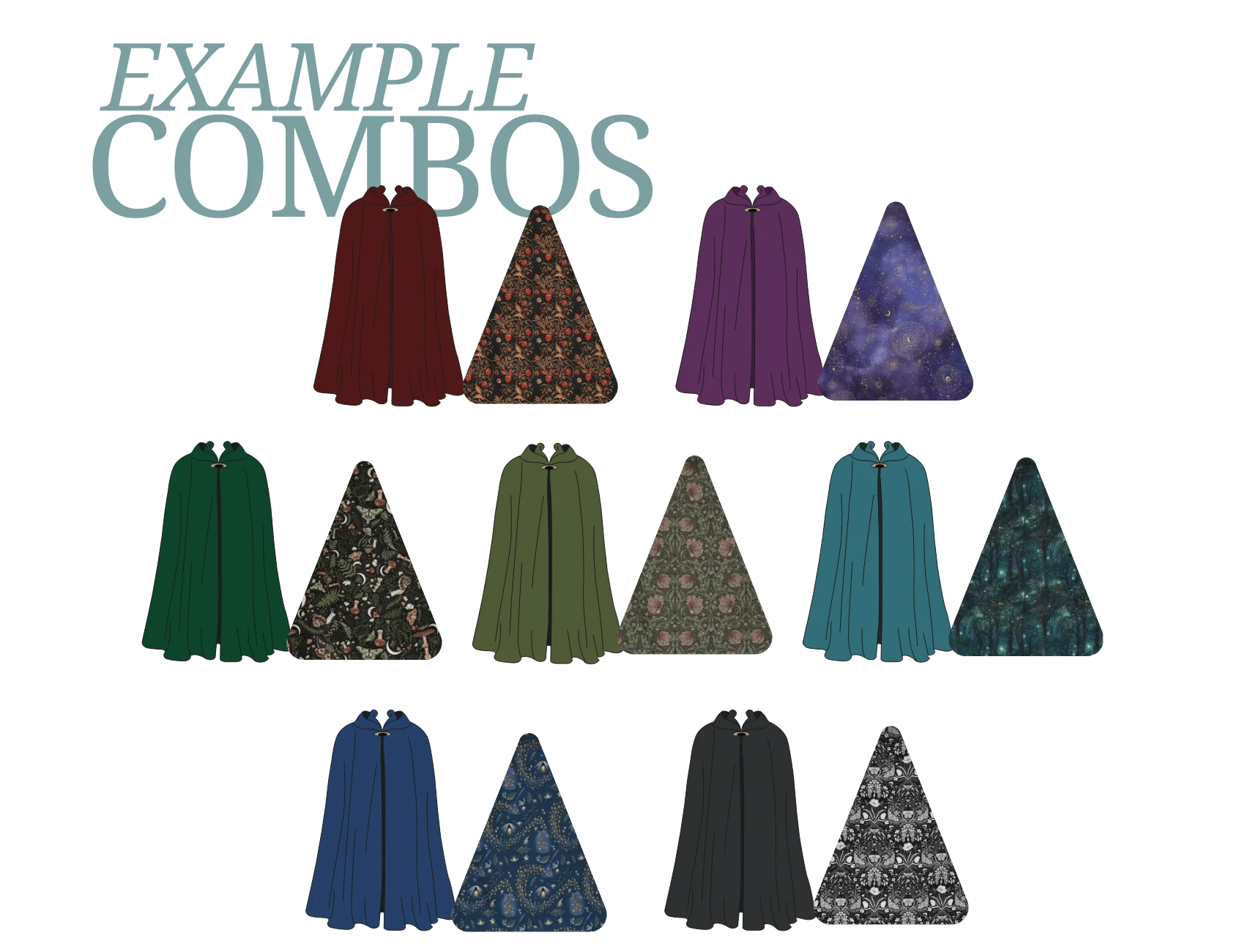 Deluxe Minky Cloak - Customizable Hooded Cape - Image 3