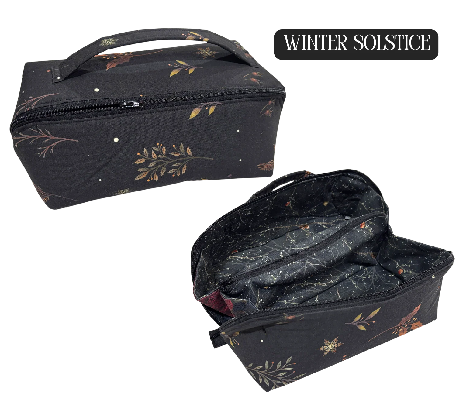 Toiletry Bag - Lay-Flat Makeup Bag - Image 8